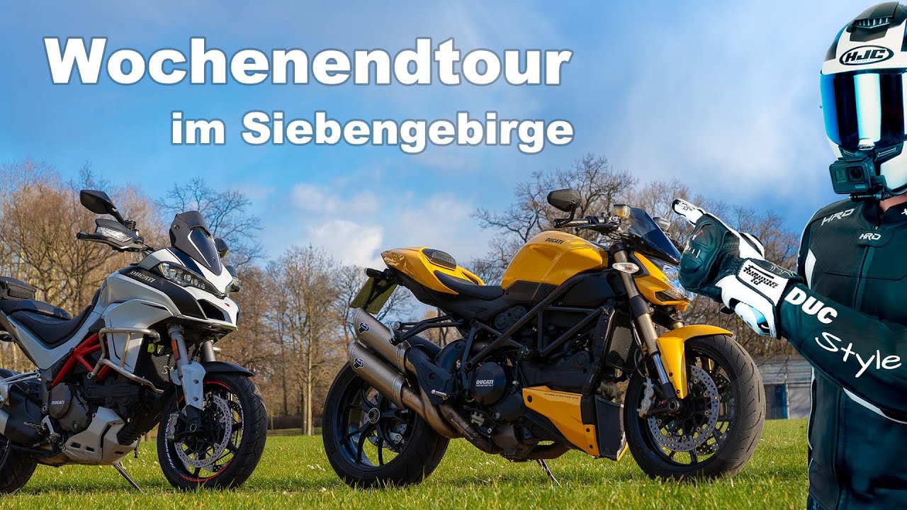 2 Tage`s Tour mit der Multistrada / neues Zubehör / die Multi lenkt nicht mehr 😅