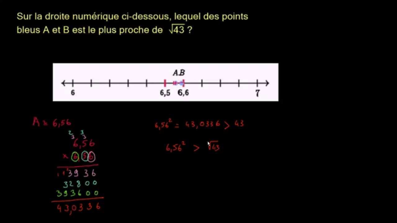 Valeur approchée d'un nombre irrationnel