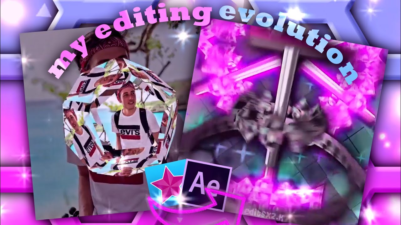 My editing evolution! video star and after effects | 2018 - 2021