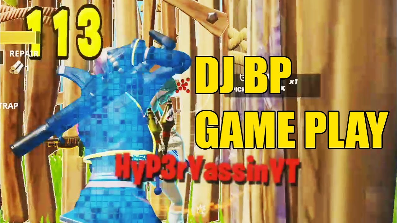 DJ BOP SKIN GAMEPLAY in Fortnite ZONE WARS
