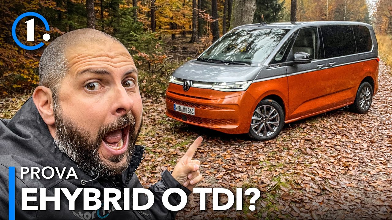 Nuovo Volkswagen Multivan: è ibrido Plug-In | PROVA