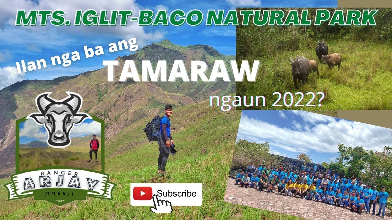TAMARAW COUNT 2022 | MTS. IGLIT-BACO NATURAL PARK | Team Malitwang