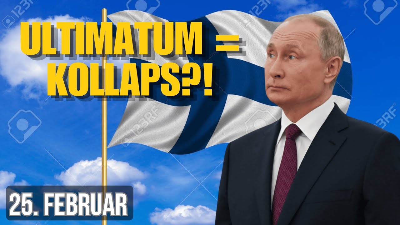 FINNLAND AM ABGRUND: PUTINS ULTIMATUM ZERSTÖRT EINE GANZE INDUSTRIE!
