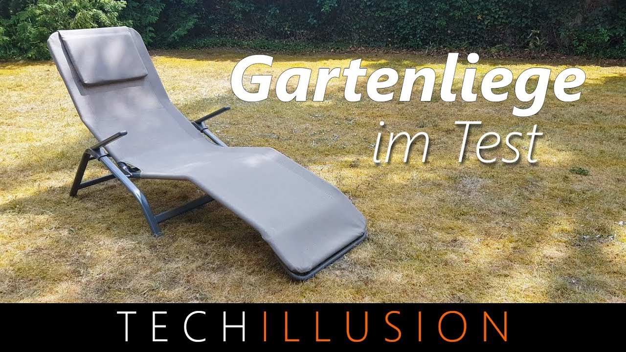 🛠GARTENLIEGE von Aldi im Test - 20€ Klappliege von Aldi - Review & Test