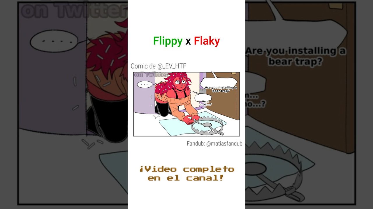 Trampa para Osos (comic Evan) #flippyxflaky #htf