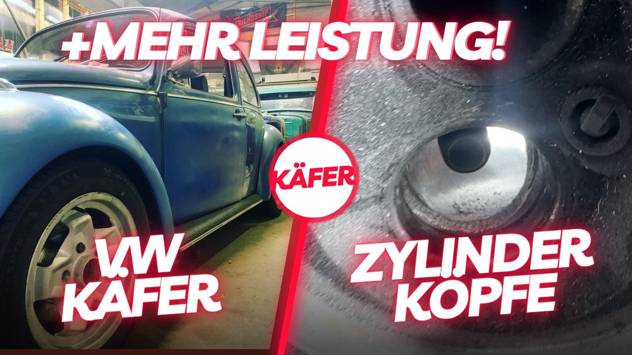 VW Käfer Motor Tuning – Zylinderkopf richtig porten :-)