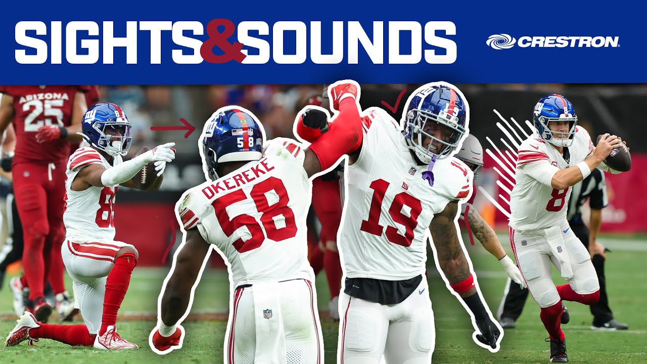 Sights & Sounds: Inside the Historic COMEBACK vs. Cardinals Week 2 | New York Giants