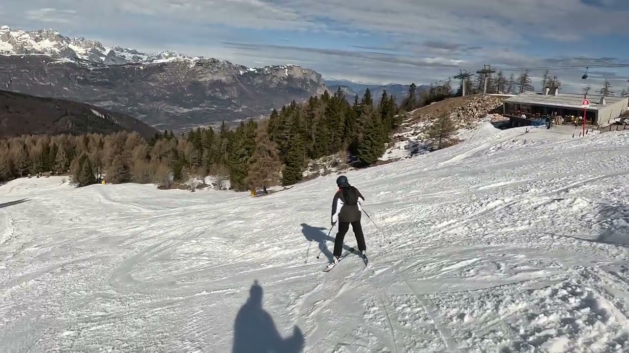 [4K] Skiarea Monte Bondone - Gran Pista