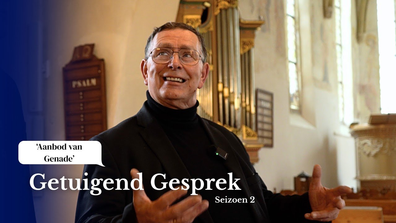 Ds. A. Simons over aanbod van genade, geloofszekerheid en Christus alleen | Getuigend Gesprek #7 |