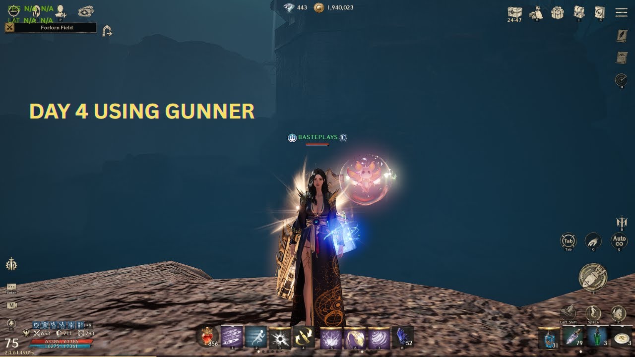 DROP TEST USING GUNNER NIGHT CROWS