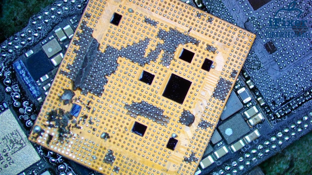 iPhone 12 Pro Max Graphics problem FIx-Upper Board Swap |A14 CPU |