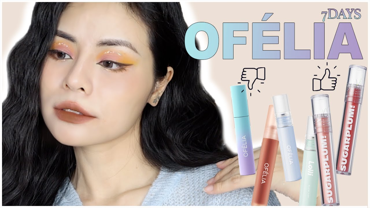 7 NGÀY Với Ofélia - Mỗi Ngày Một Thỏi Son ♡ Chi Tiết Tất Cả Các Dòng Son Của Ofélia ♡ Tuta.nguyen