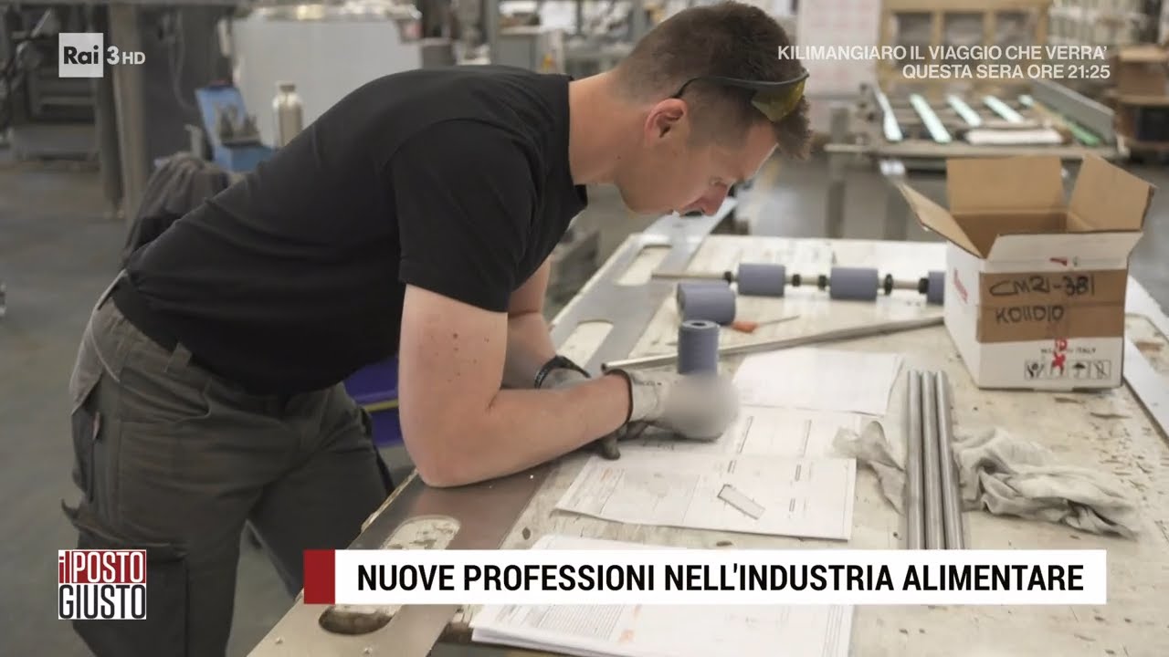 Nuove professioni nell'industria alimentare - Il Posto Giusto 04/06/2023