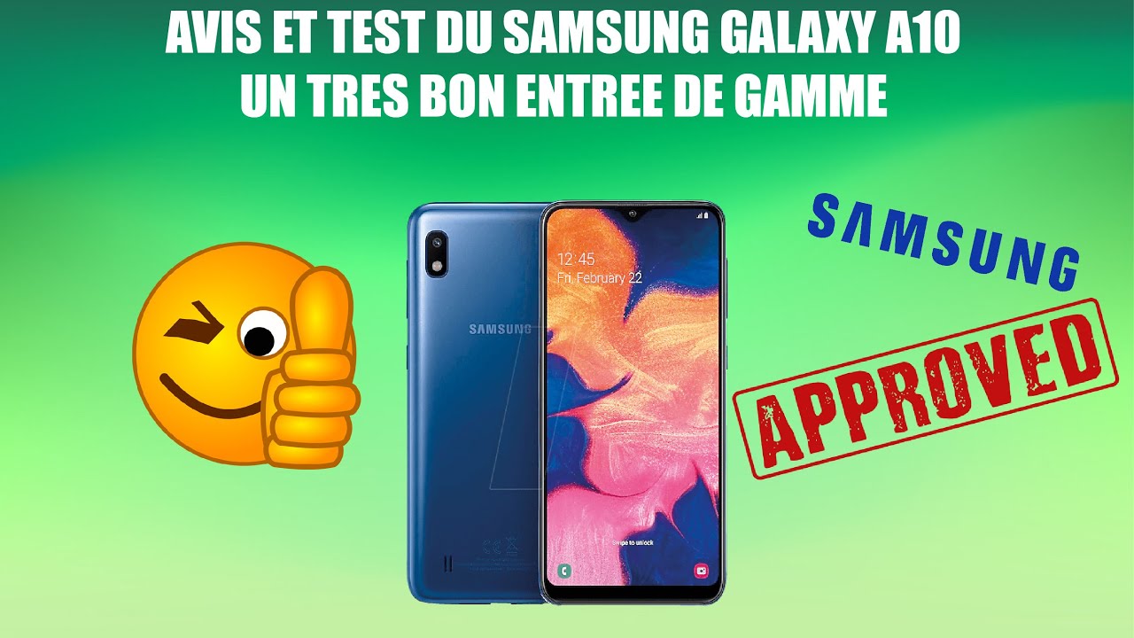 TEST GALAXY A10, EXCELLENT