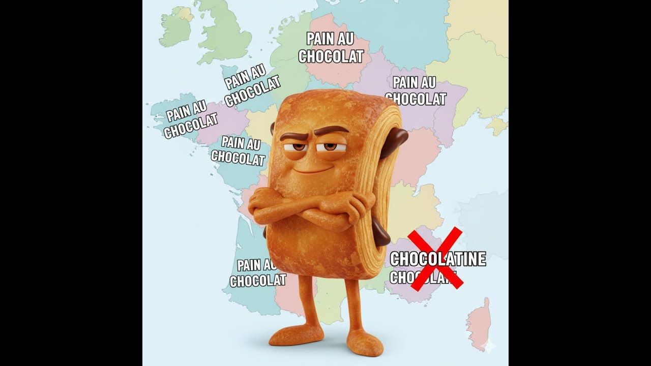 Réplique du pain au chocolat
