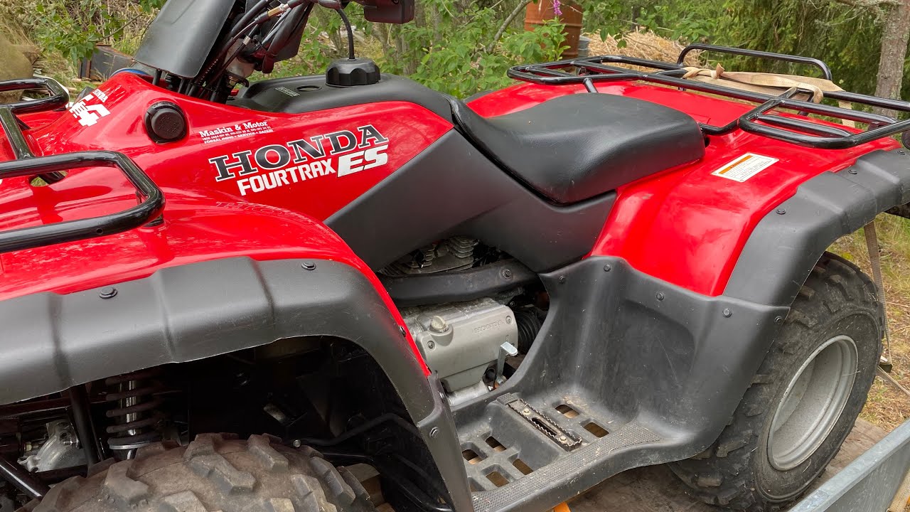 Honda Fourtrax (Rancher) 350 fix and testdrive