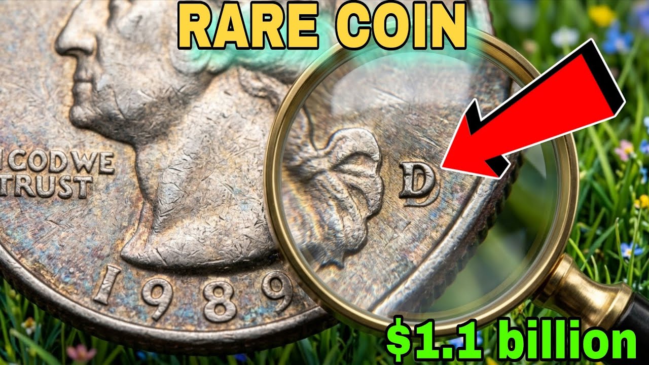 $80,000: 1989-D Washington Quarter Dollar Coin Value 💰 Rare 1989 D Quarter Worth Money?