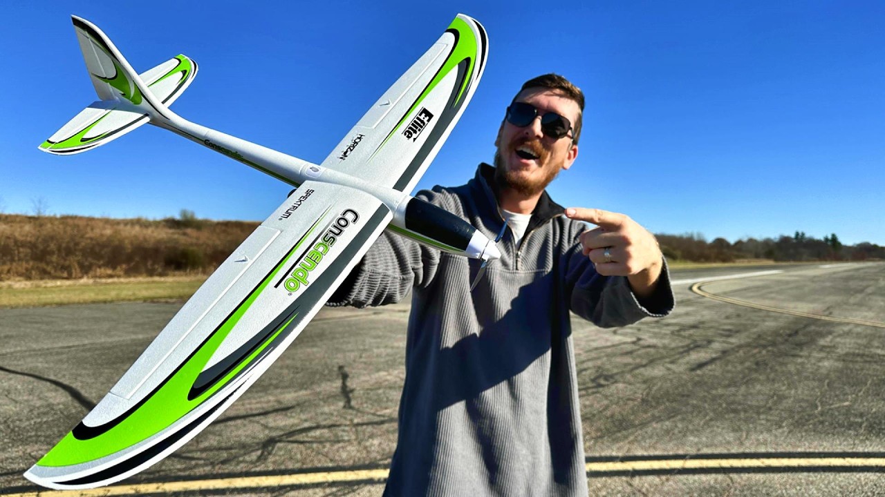 СОВЕРШЕННО НОВЫЙ!!! Радиоуправляемый самолет E-Flite UMX Conscendo!