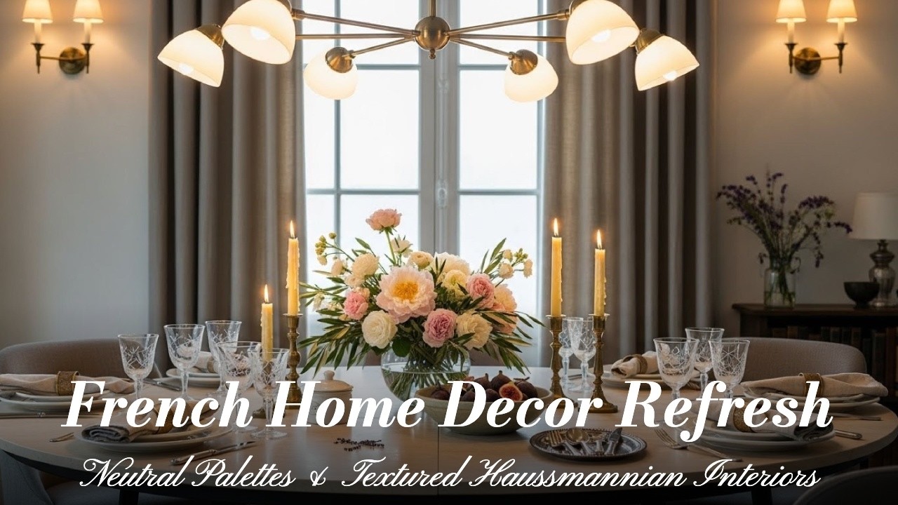 Luxury French Home Decor Refresh
