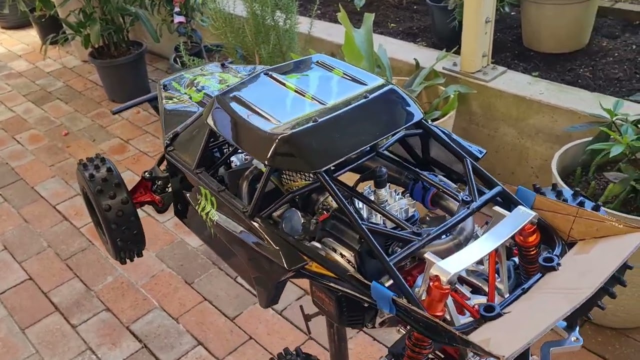 Rovan Team Chase cage new wing Taylor 35cc