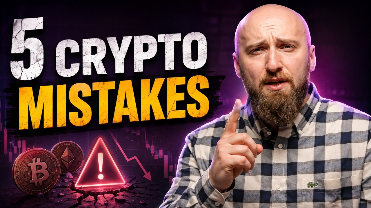 🌍5 Crypto Mistakes That Make Beginners Lose Money🌍