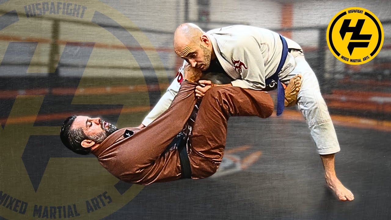 🥋| BJJ - Cómo entrar a Guardia DE LA RIVA (+ raspado)
