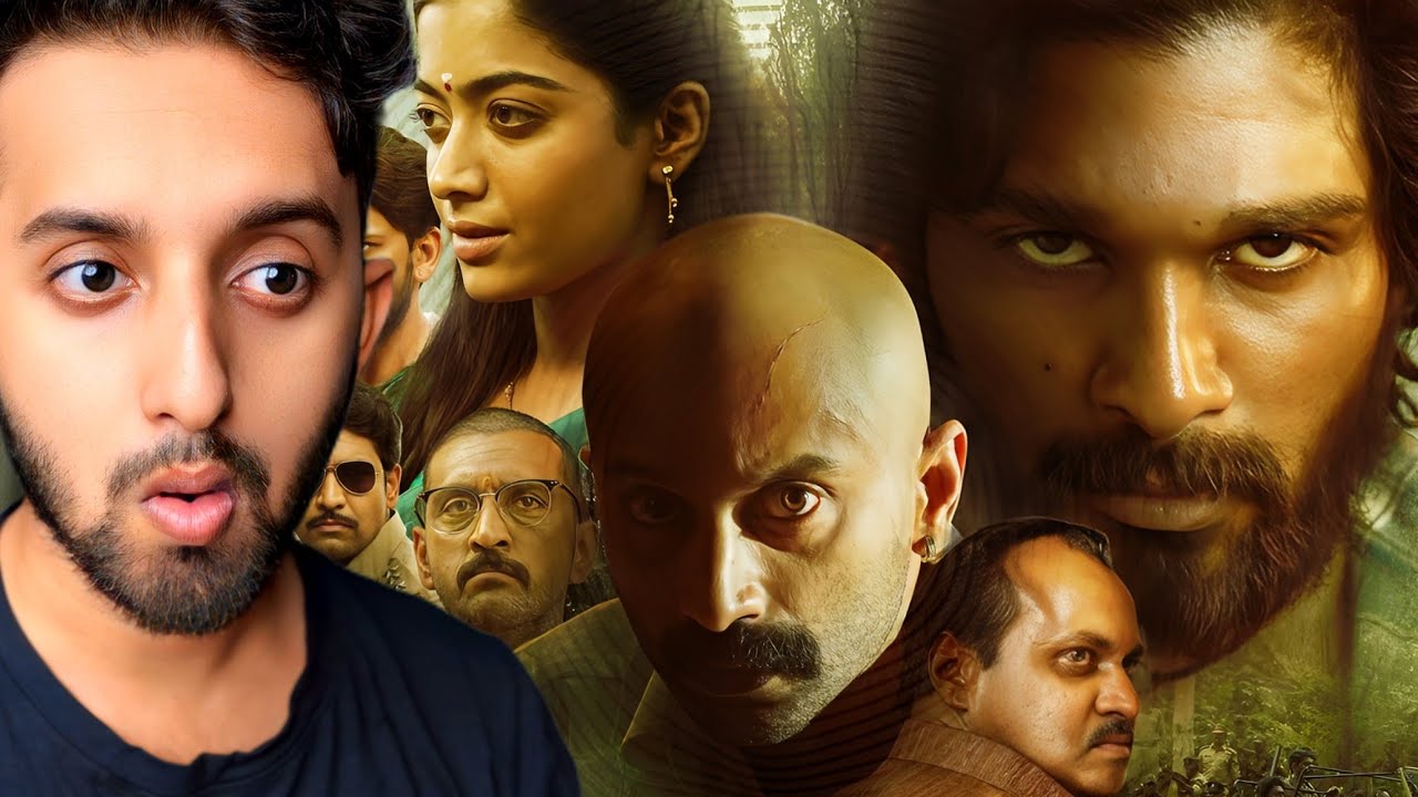PUSHPA: THE RISE (Part 1/2) Movie REACTION | Allu Arjun | Rashmika Mandanna | Fahadh Faasil