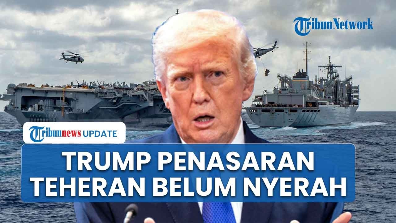Trump Pikir Keras! Heran Iran Tak Menyerah Padahal Kerap Ditekan demi Capai Kesepakatan Nuklir