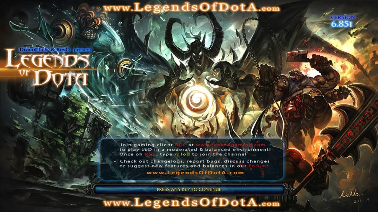 WARCRAFT 3 ICCUP LOD OMG DOTA