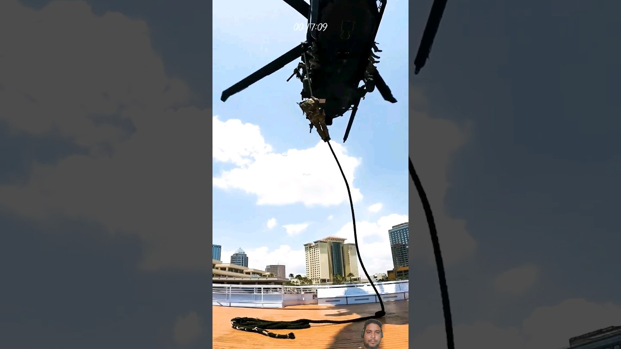 U.S. Special Operations Forces mock combat demonstration