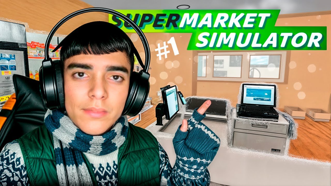 Բացեցի իմ SUPERMARKET-Ը 🏪Գնեցի բոլոր ապրանքները 🛒🛍️SUPERMARKET SIMULATOR #1