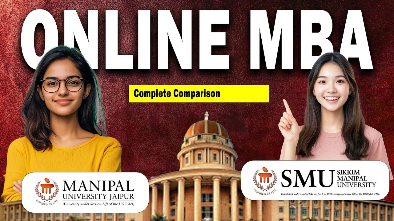 Manipal University Jaipur Online MBA vs Sikkim Manipal: Which One is Better? (2026 Comparison)