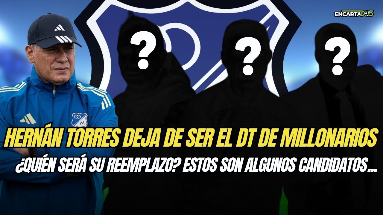 Hernán deja de ser el Dt de Millonarios ¿Quién será su reemplazo? Estos son algunos candidatos...
