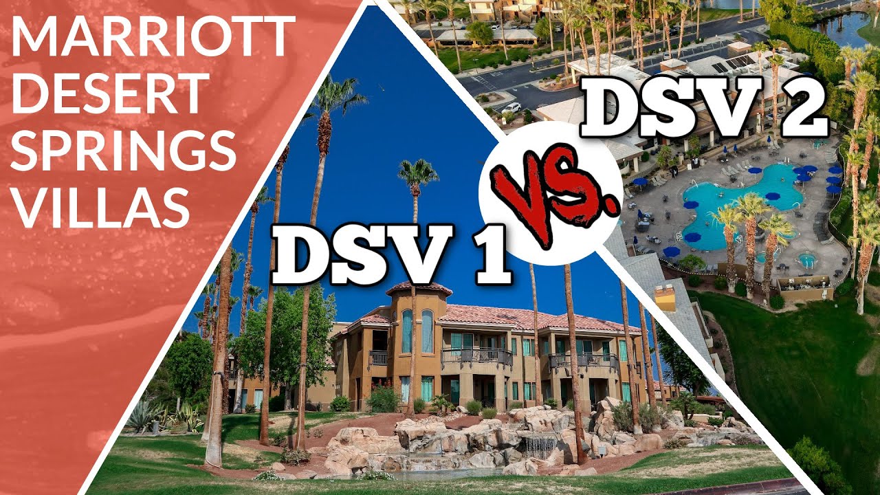 Marriott Desert Springs Villas 1 vs. 2 - Which Is Best for YOU!