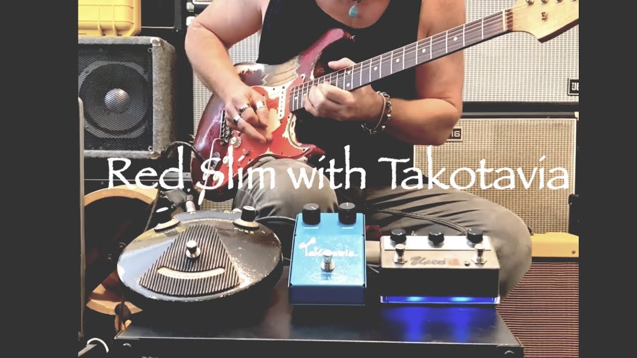 Takotavia - Octave Fuzz Pedal demo - by Red Slim