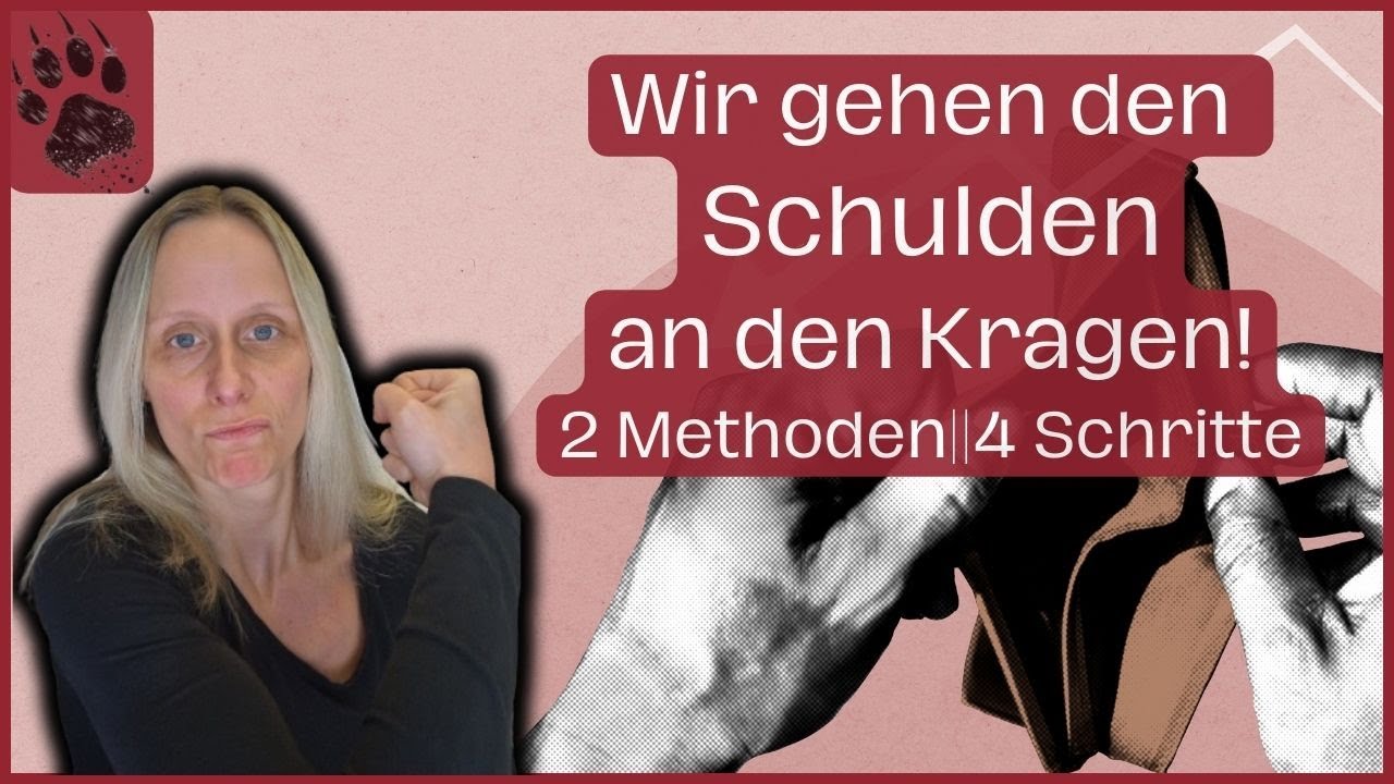 SCHULDEN abbauen 😨 Wie vorgehen? Schneeballmethode/Lawinenmethode 
