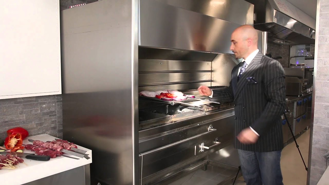 barbecue au charbon professionel LUXE