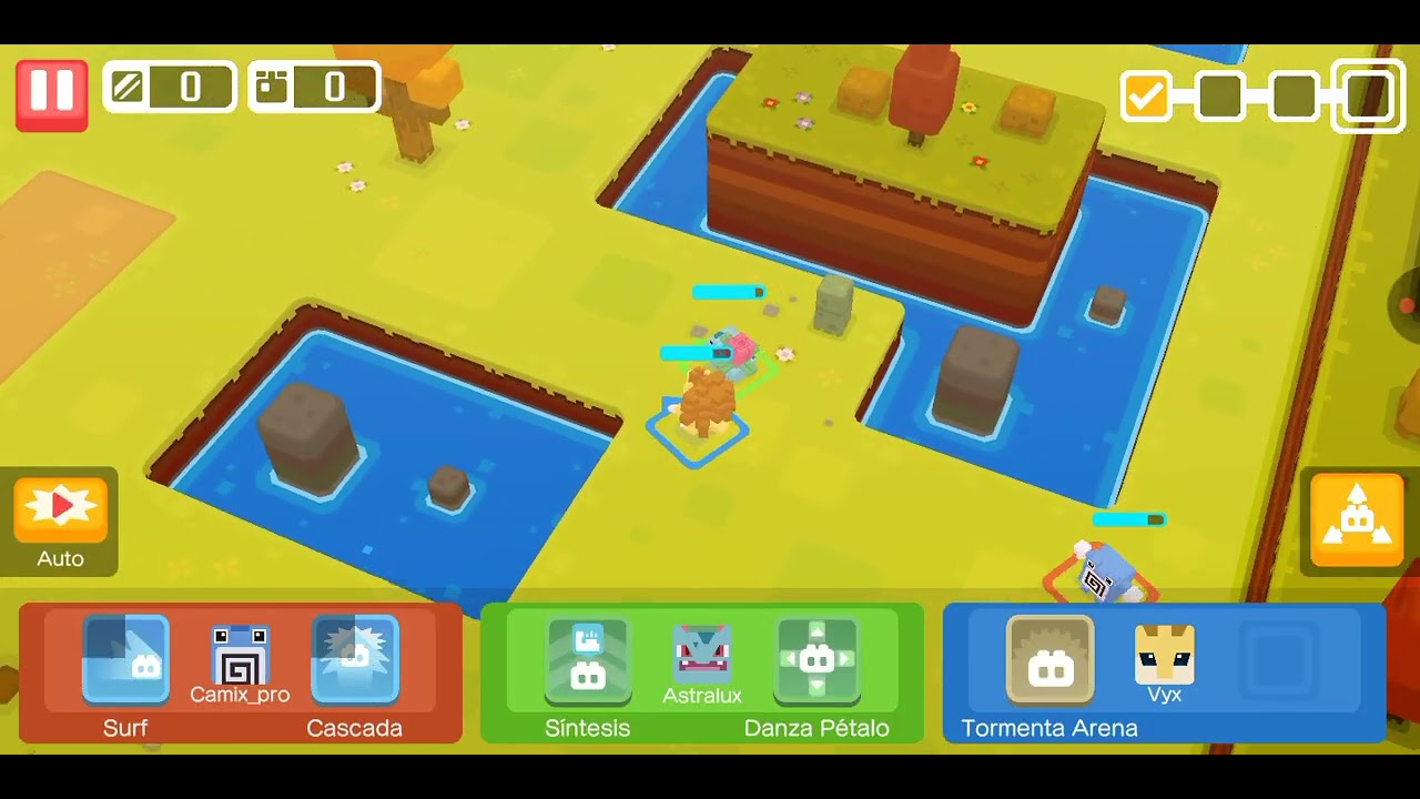 El jefe de gruta central Pokémon quest