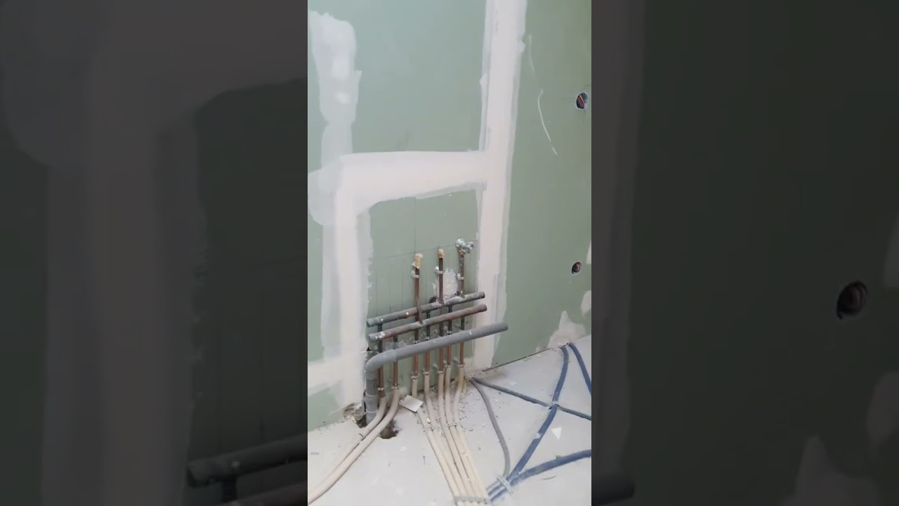 Travaux de rénovation en cours dans un immeuble