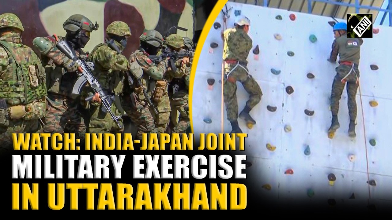 Watch: 7th Edition of India-Japan Joint Military Exercise 'Dharma Guardian' underway in Uttarakhand