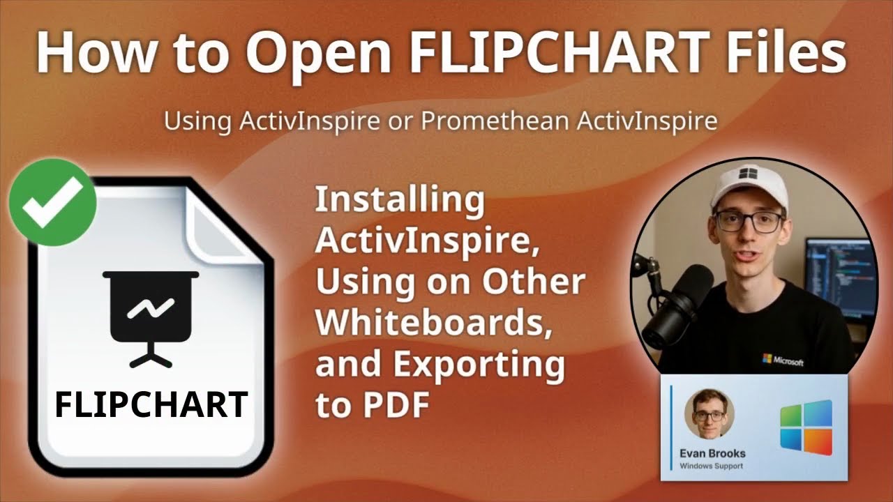 Руководство по файлам FLIPCHART: как открывать уроки и ресурсы ActivInspire