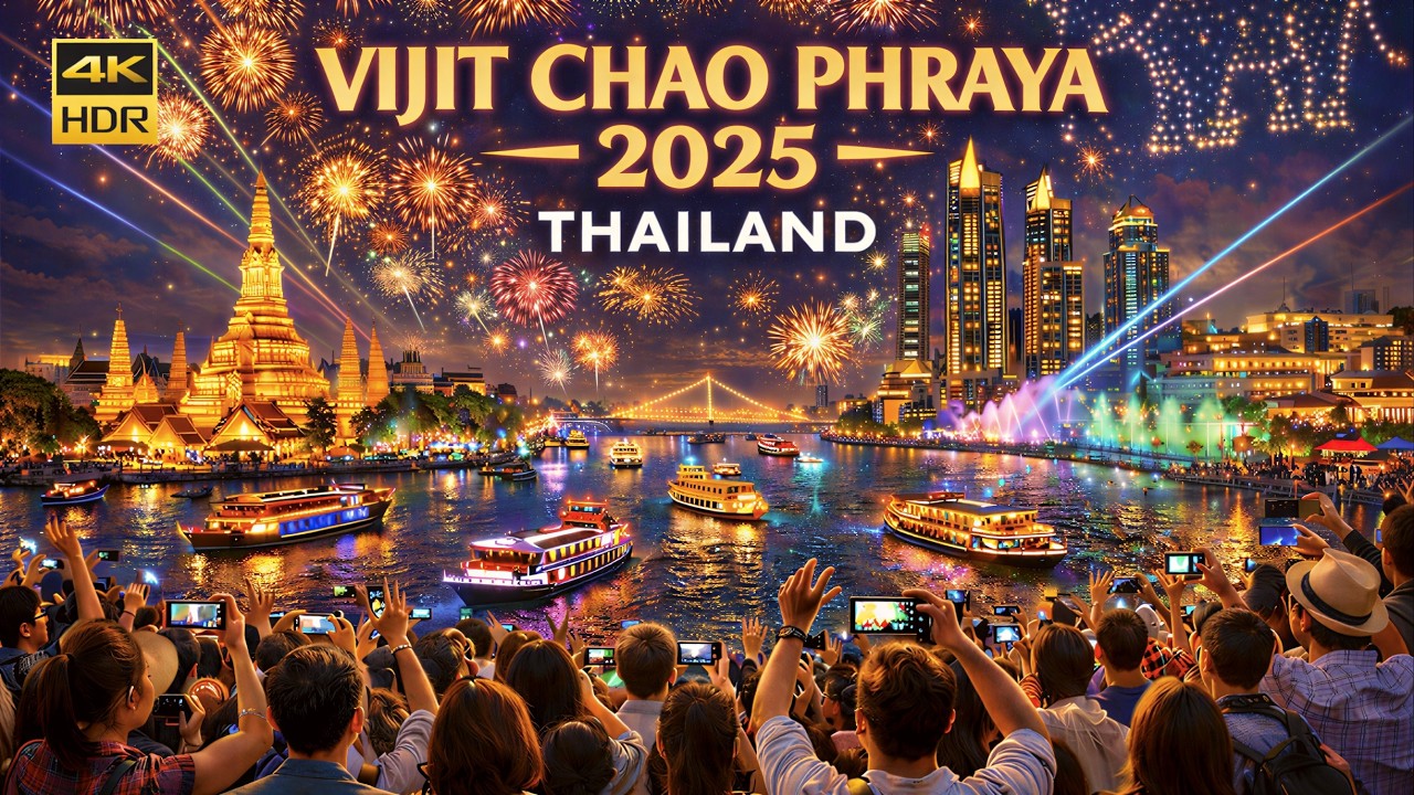 Vijit Chao Phraya 2025 Thailand, Nov 9 - Dec 23 Along the Chao Phraya river Bangkok