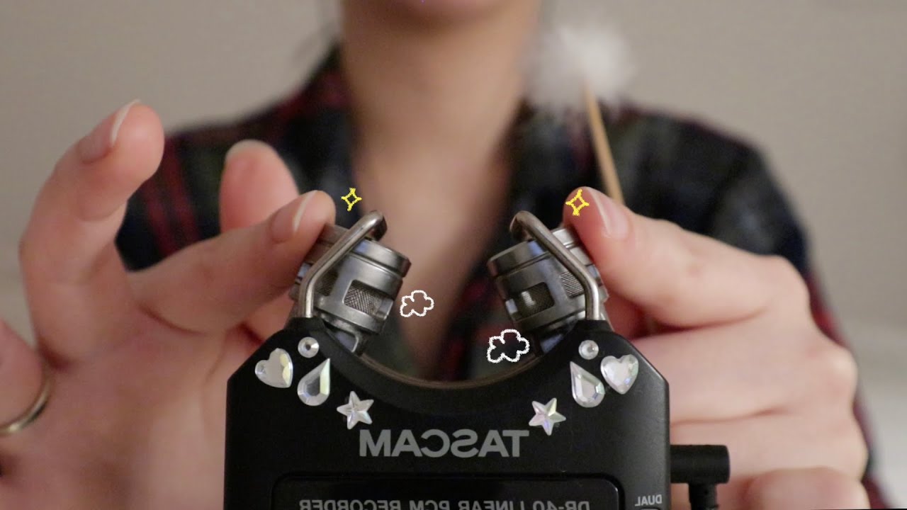 Скрежет по микрофону и тщательная очистка + липкий tapping