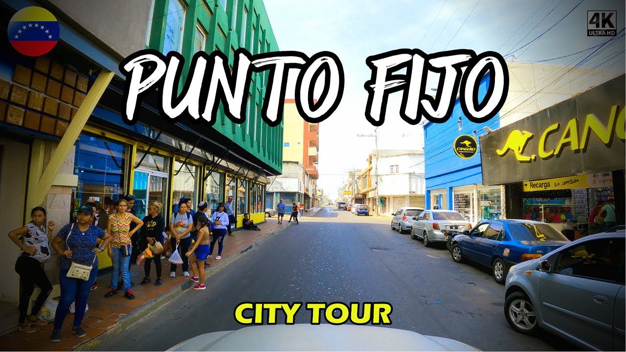 ¡YA NO ES COMO ANTES! Recorrido en Punto Fijo 🇻🇪 Venezuela en 4K. City Tour 2023.