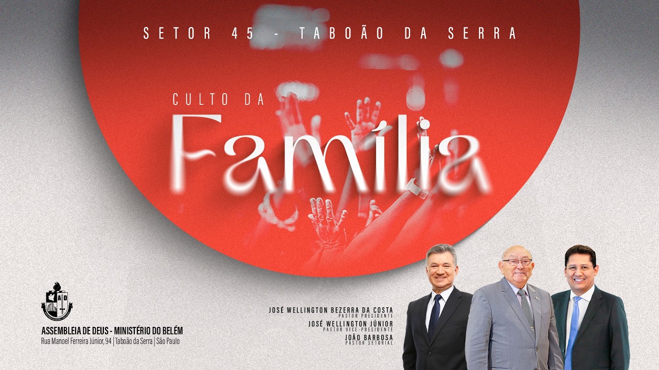 Culto da Família 15 03 2026