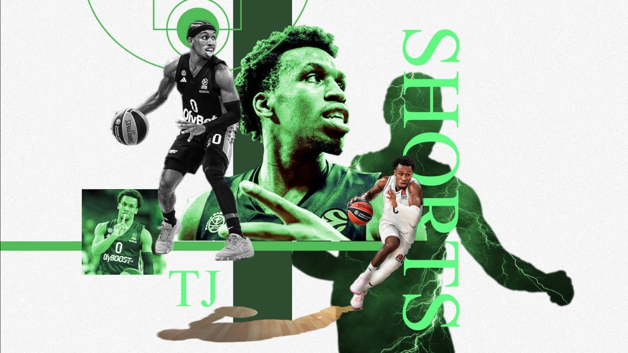 TJ Shorts is Panathinaikos' New Superstar ᴴᴰ