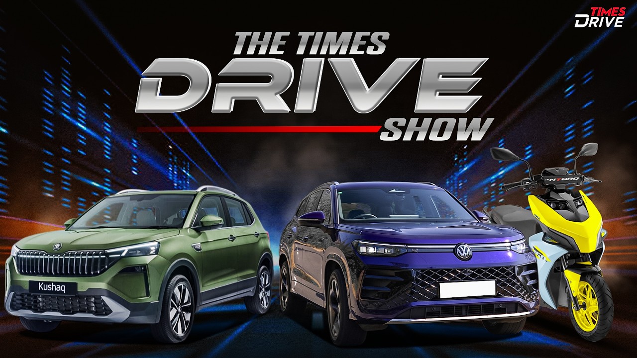 Times Drive Show Tayron R-Line, TVS Ntorq 150 & Interview with Ashish Gupta, Skoda India