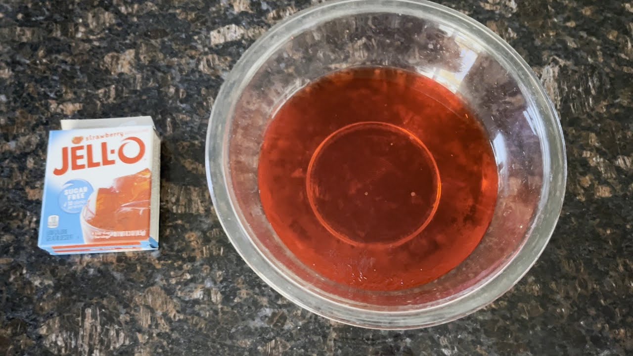 Как сделать желе из коробки