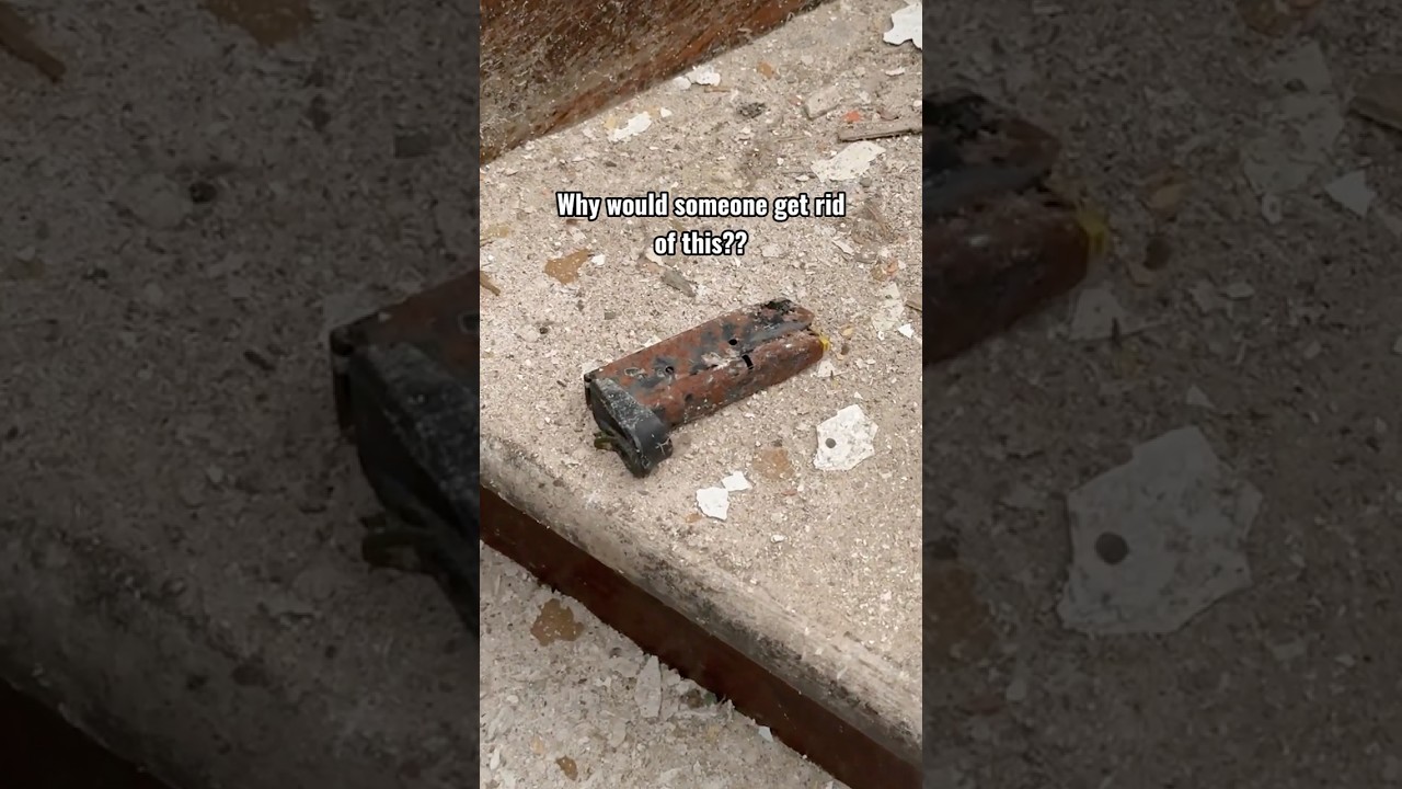Gun Clip Found In Abandoned Church