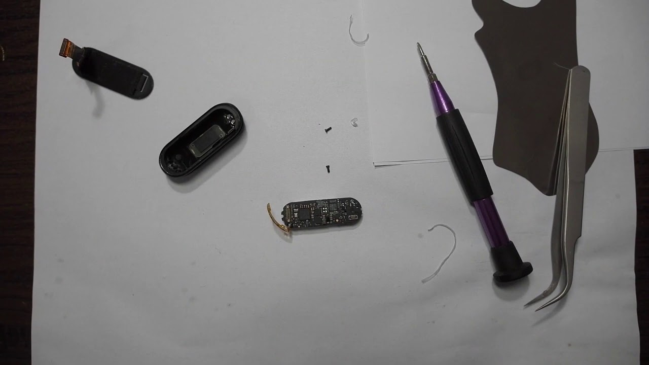 perbaikan miband 4 kemasukan air/fix miband 4